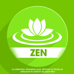 Cover of Zen : La sélection relaxation pour éliminer le stress et retrouver le chemin du bien-être