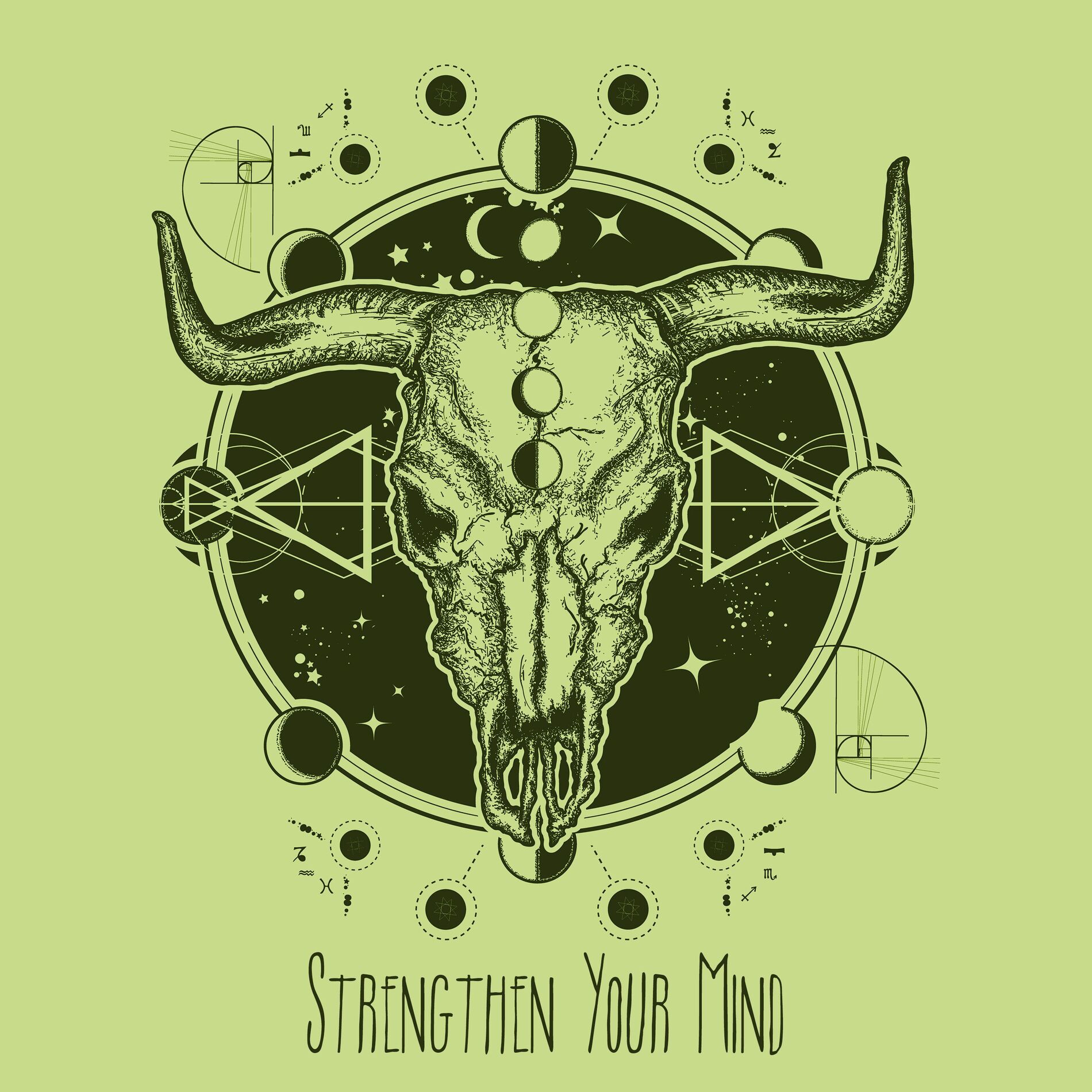 Album cover of Strengthen Your Mind: Peaceful Indigenous Music for Reading and Relaxation