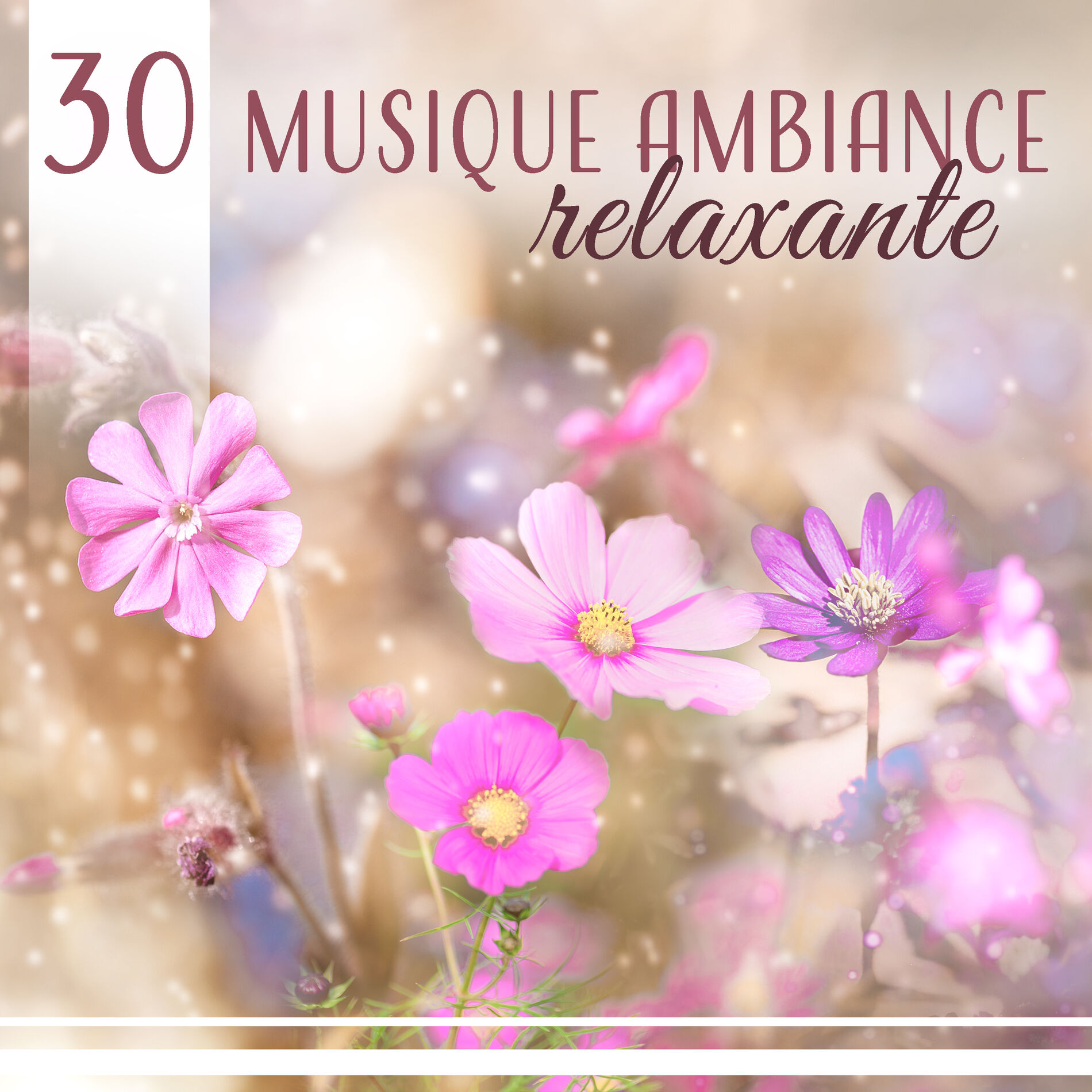 Album cover of 30 Musique ambiance relaxante - Sons apaisants de la nature pour la méditation, Thérapie de relaxation, Spa et la paix intérieure