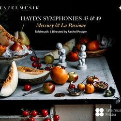 Cover of Haydn: Symphony No. 43 in E-Flat Major, Hob. I:43 "Mercury" & Symphony No. 49 in F Minor, Hob. I:49 "La passione"