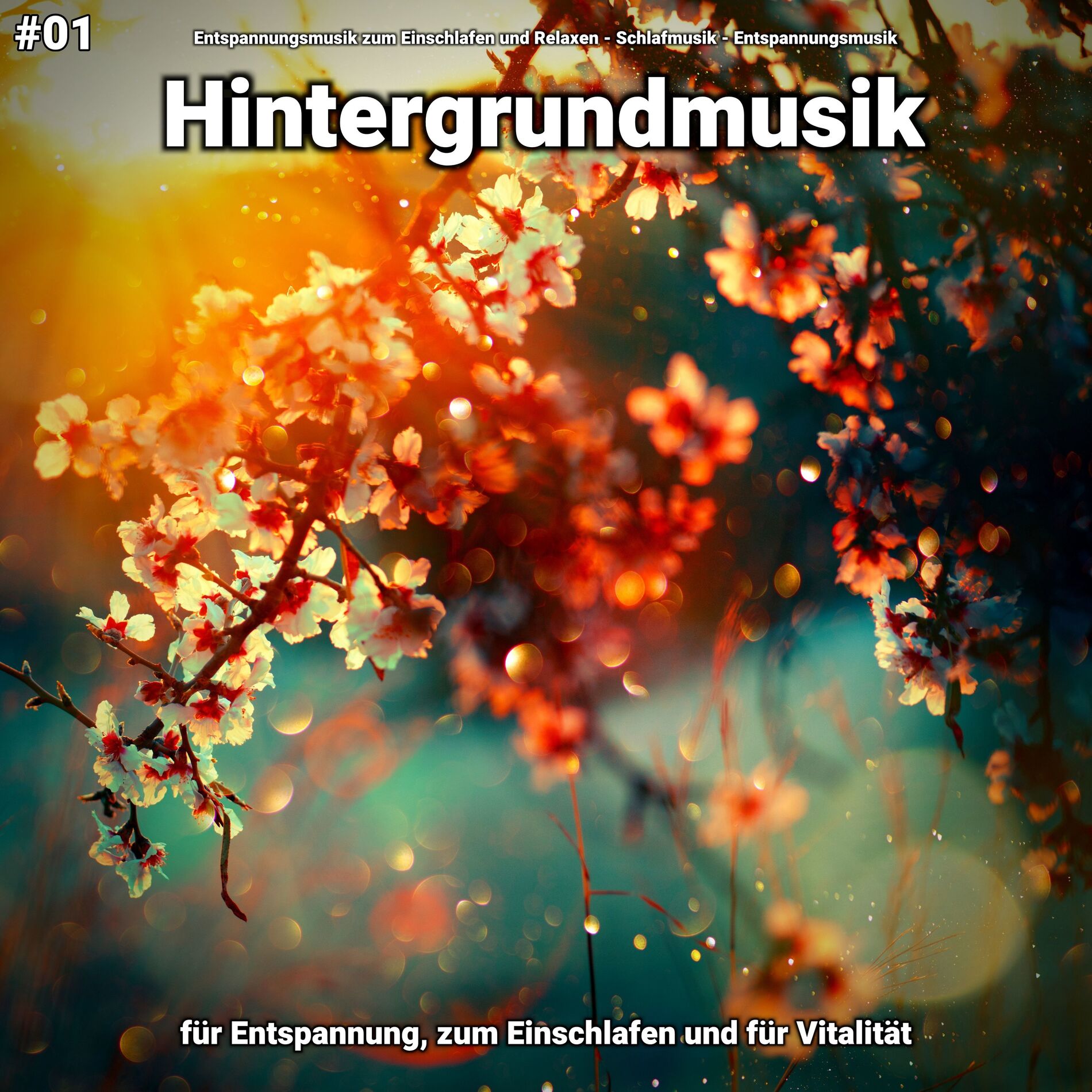Album cover of #01 Hintergrundmusik für Entspannung, zum Einschlafen und für Vitalität