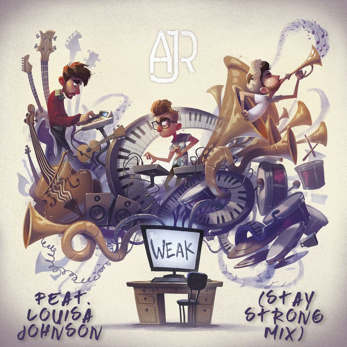 Album cover of Weak (feat. Louisa Johnson) (Stay Strong Mix)