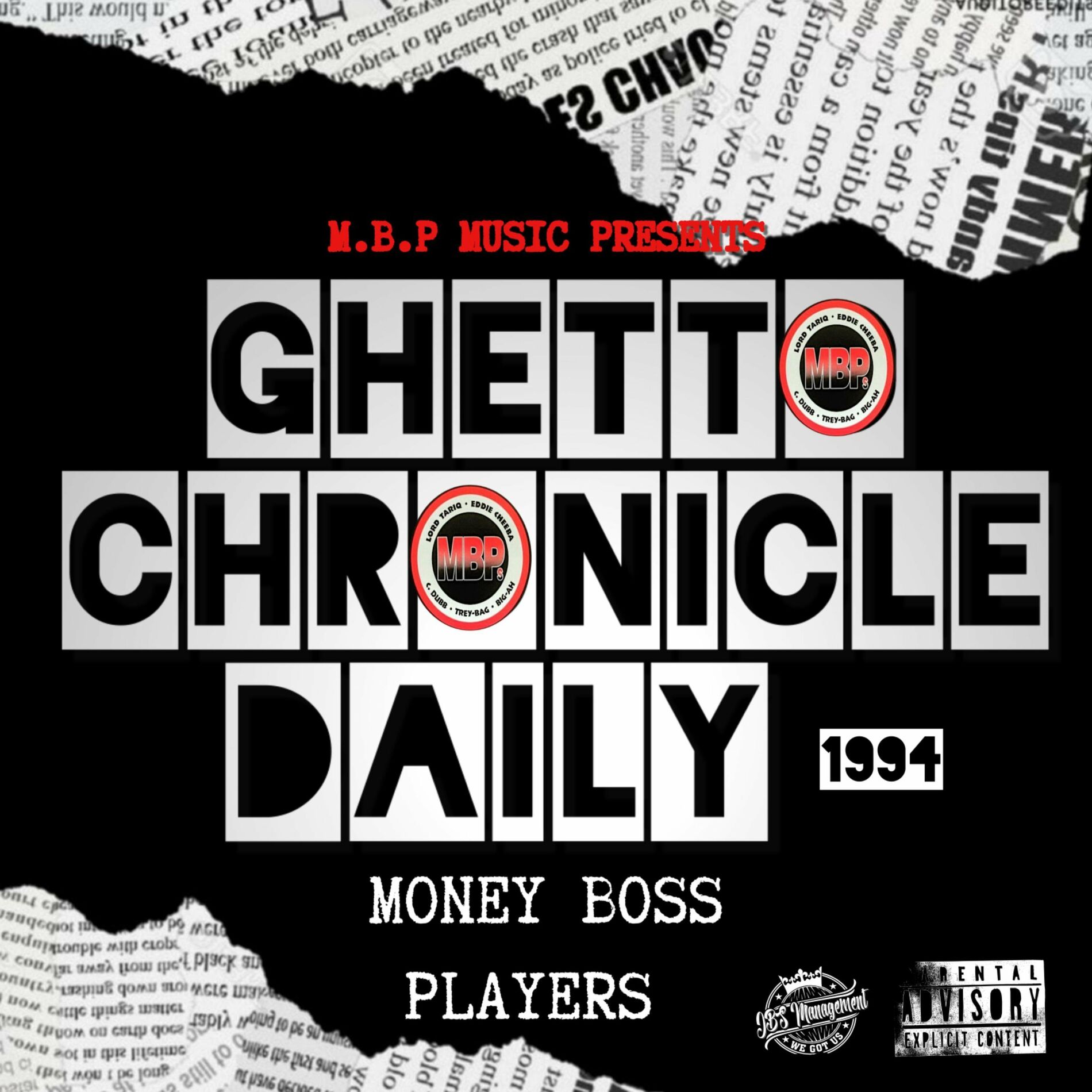 Album cover of Ghetto Chronicle Daily 1994
