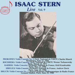 Cover of Isaac Stern, Vol. 9 (Live)