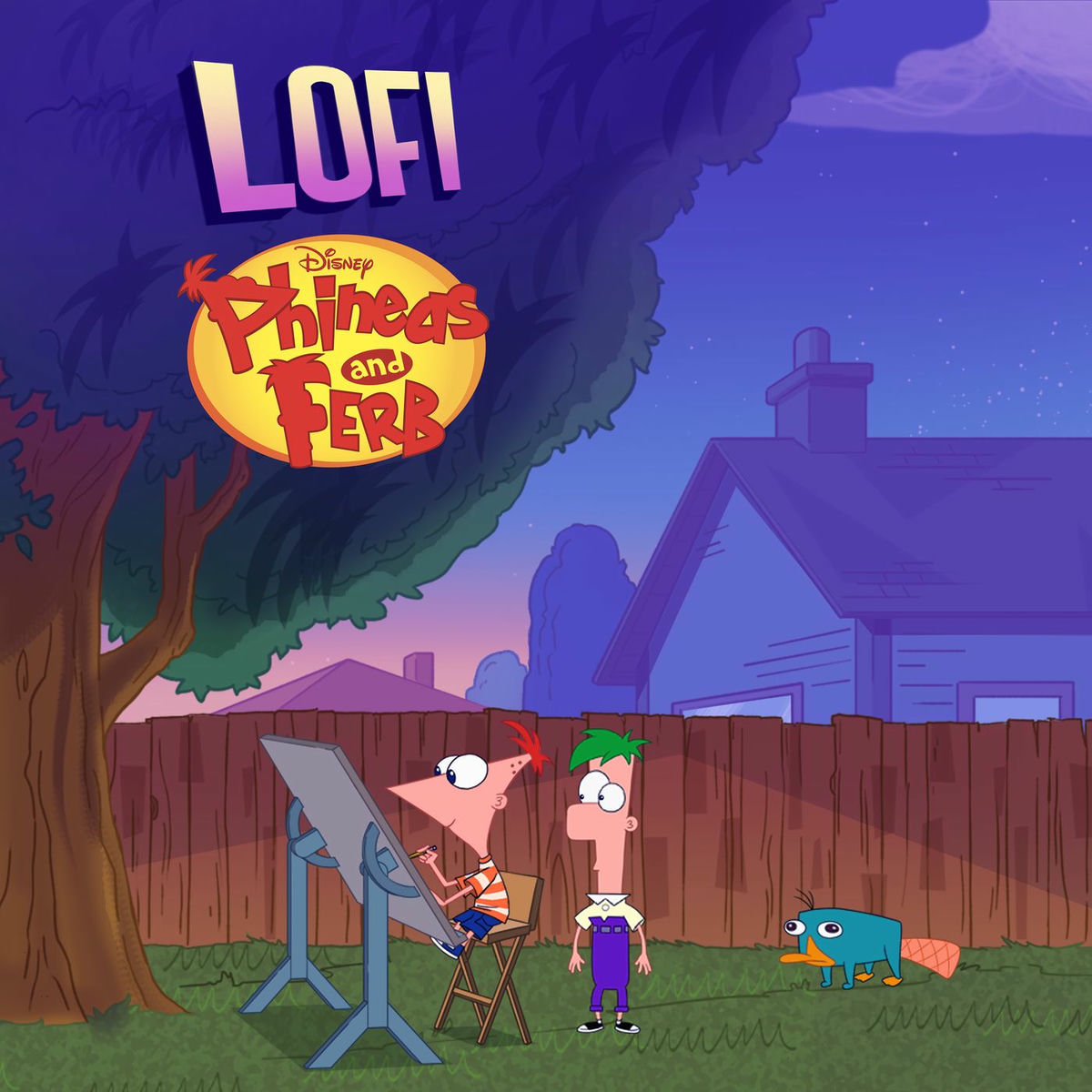 Album cover of Lofi: Phineas and Ferb
