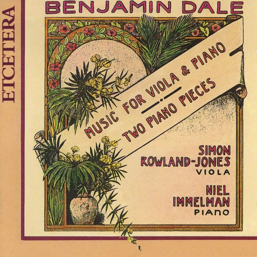 Picture of Benjamin Dale, Music for viola and piano, two piano pieces