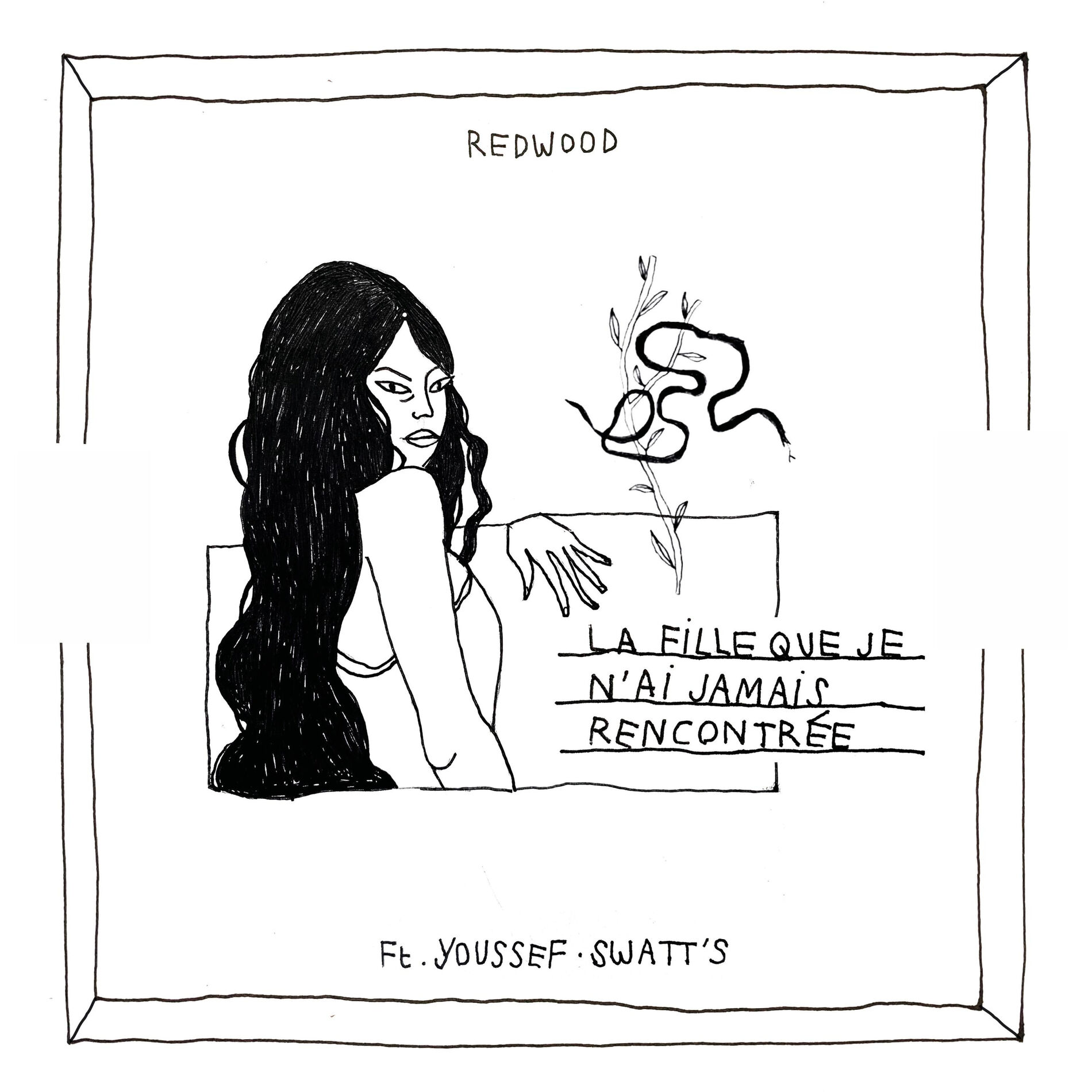 Album cover of La fille que je n'ai jamais rencontrée (feat. Youssef Swatt's)