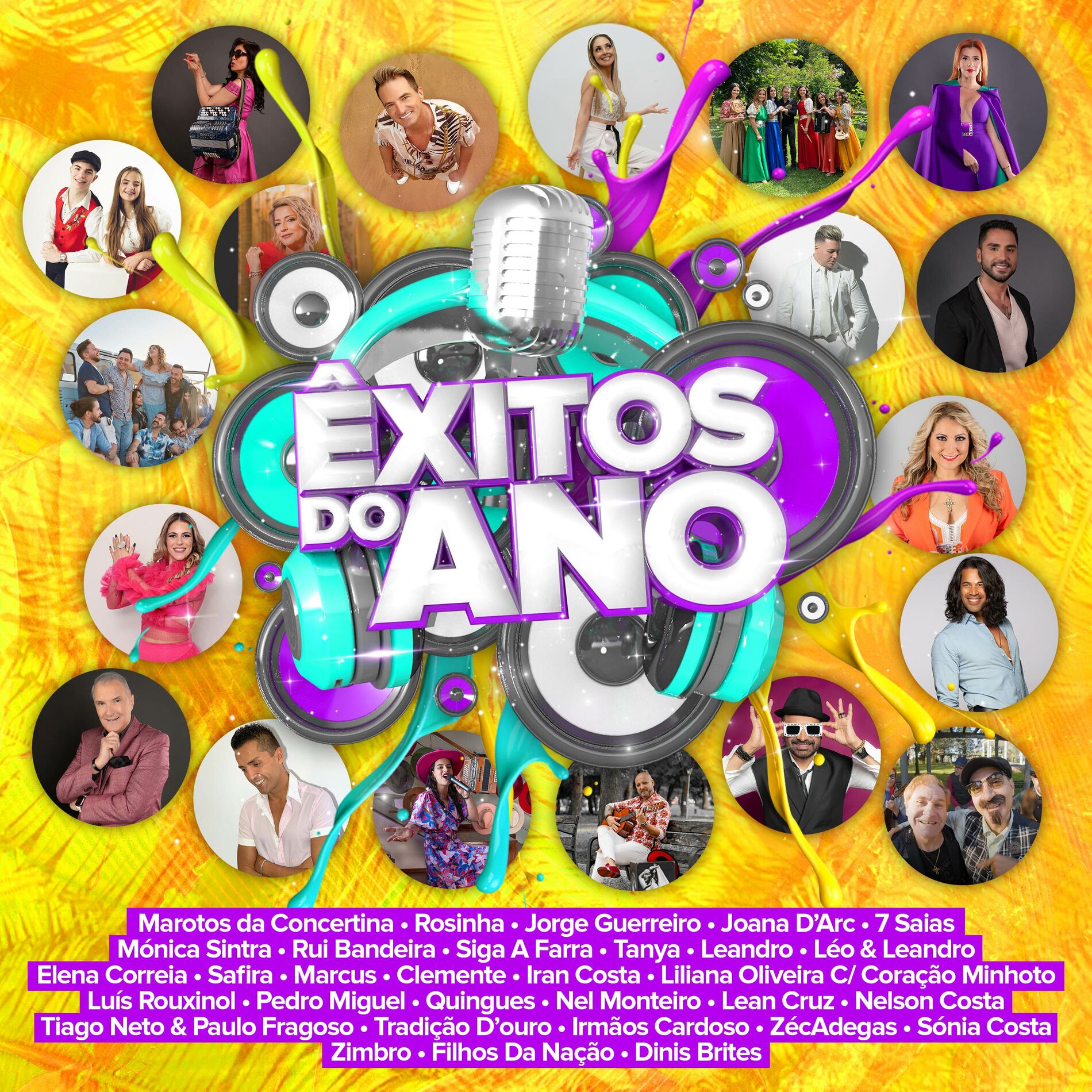 Album cover of Êxitos Do Ano (Amarelo)