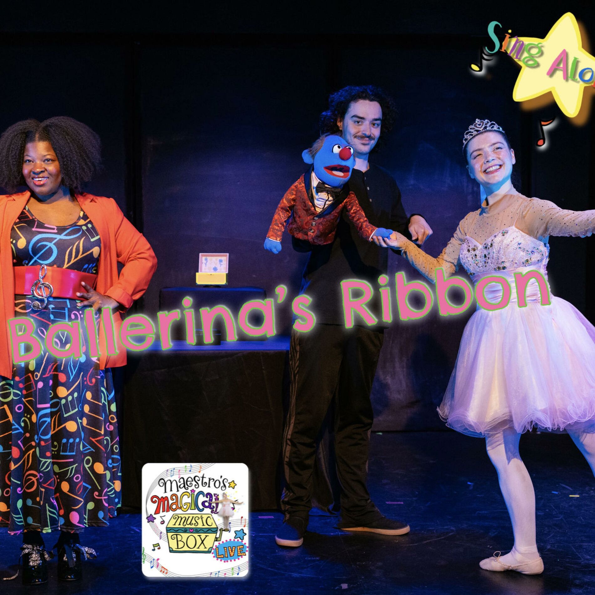 Album cover of Ballerina's Ribbon, Live Recording (feat. Sierra Nelson, Emily Upton & Anthony White) [Live]