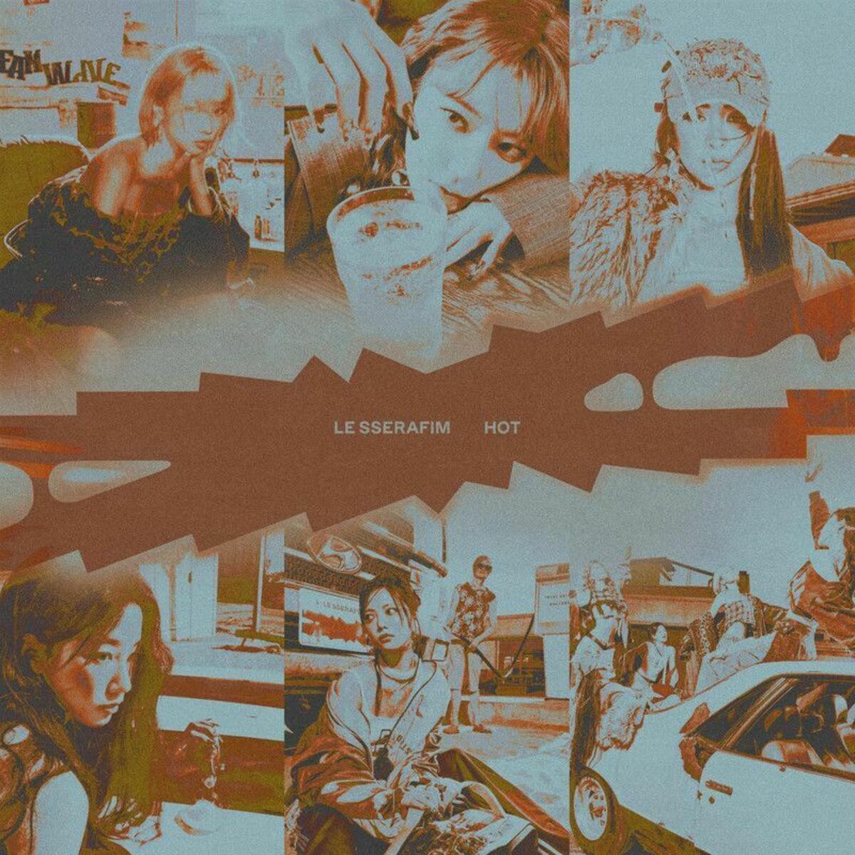 Album cover of HOT (LE SSERAFIM Package)