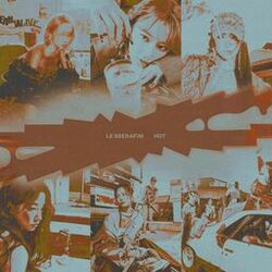 Cover of HOT (LE SSERAFIM Package)