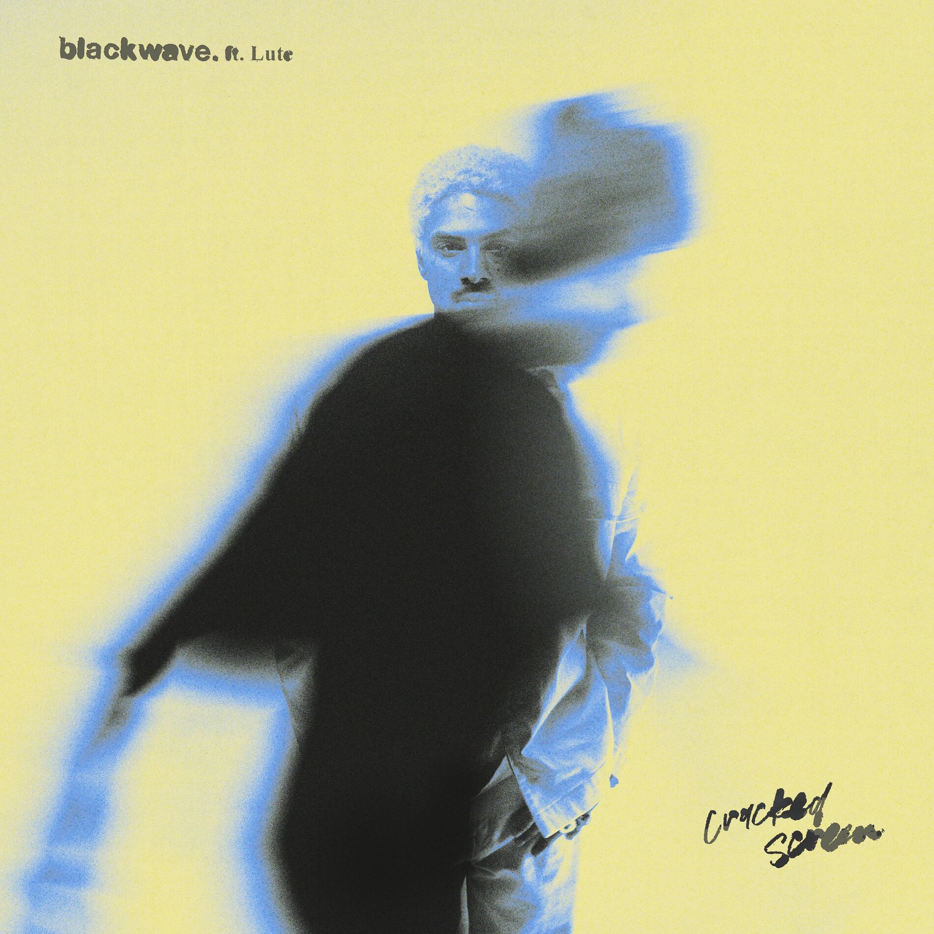 Album cover of cracked screen