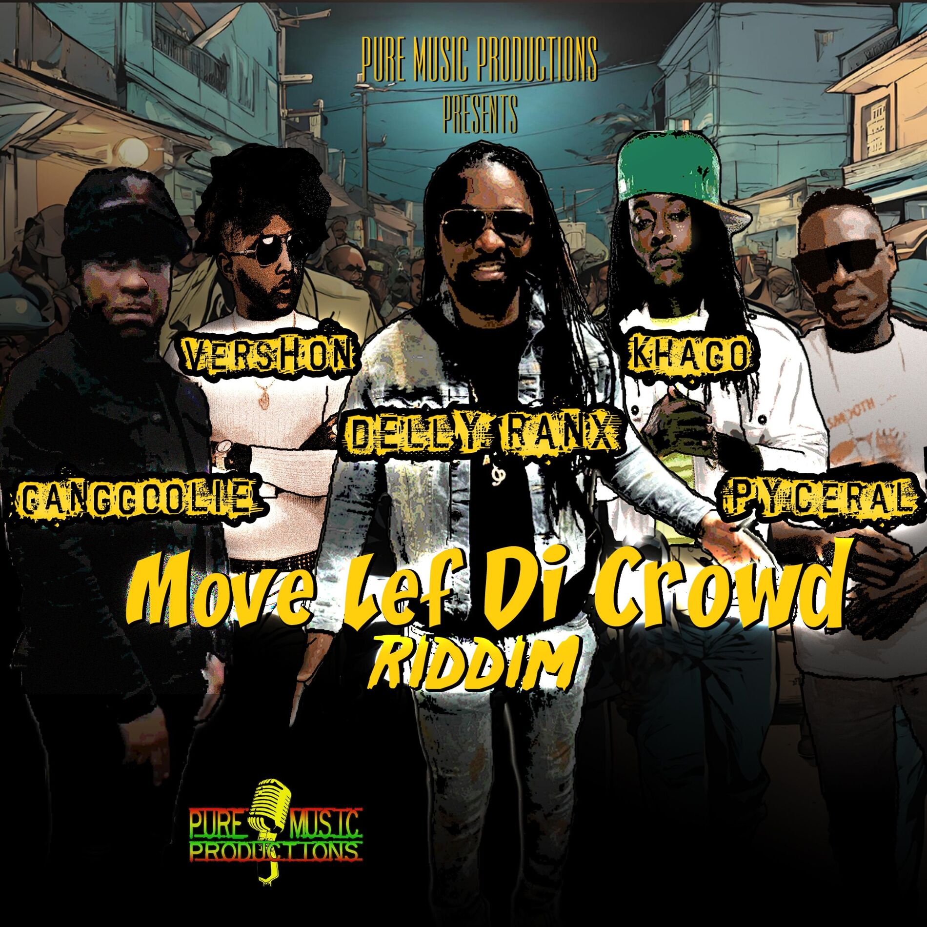 Album cover of MOVE LEF DI CROWD RIDDIM