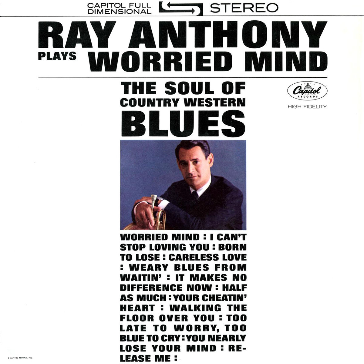 Album cover of Plays Worried Mind: The Soul Of Country Western Blues