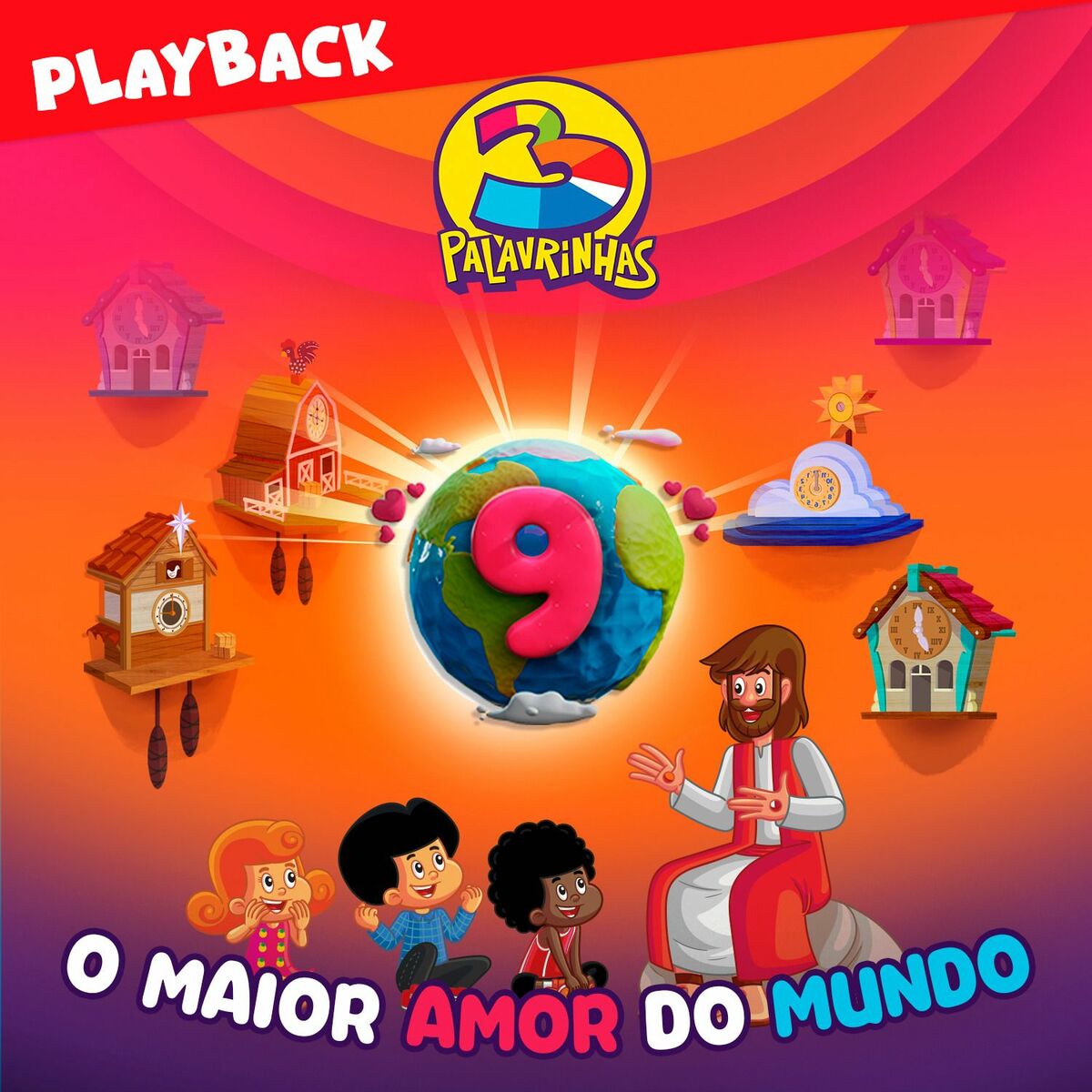 Album cover of 3 Palavrinhas Vol.9 (Playback)