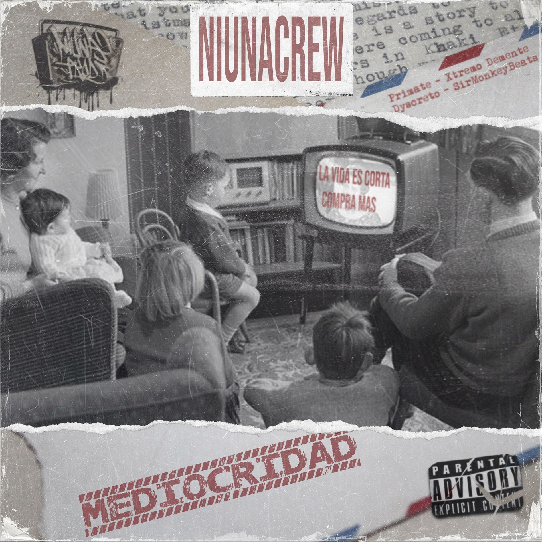 Album cover of NiUnaCrew Mediocridad (feat. Primate, Dyes & S1r)