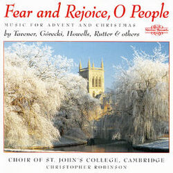 Cover of Fear & Rejoice O People: Music for Advent and Christmas