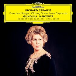 Cover of Strauss: Vier letzte Lieder, TrV 296, Capriccio, Op. 85, TrV 279