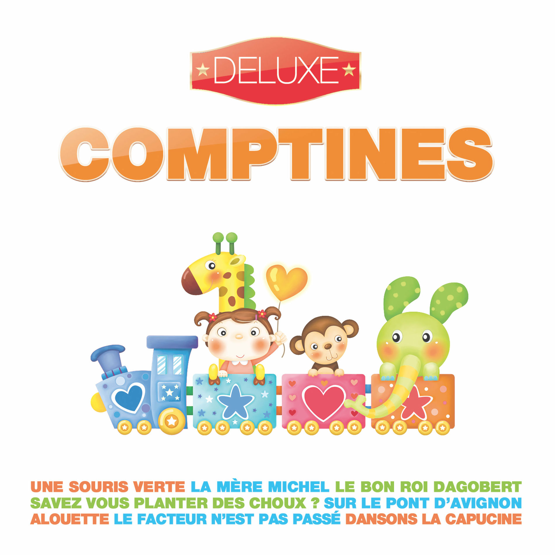Album cover of Comptines - Deluxe (Les 20 comptines incontournables pour les tout-petits)