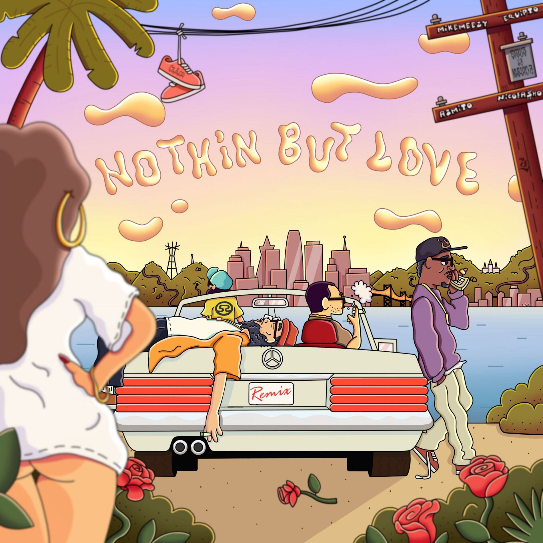 Album cover of Nothin But Love (feat. Equipto & Michael Marshall) [Remix]