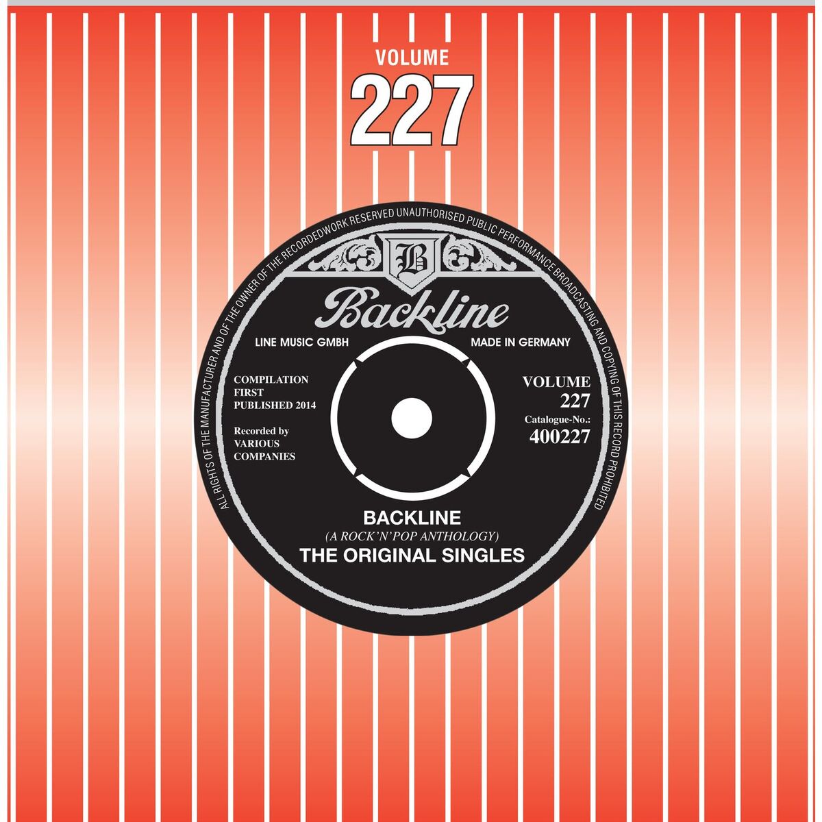 Album cover of Backline, Vol. 227