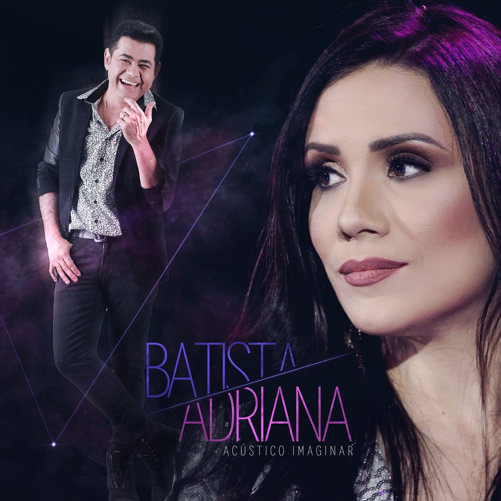 Album cover of Acústico Imaginar: Batista e Adriana