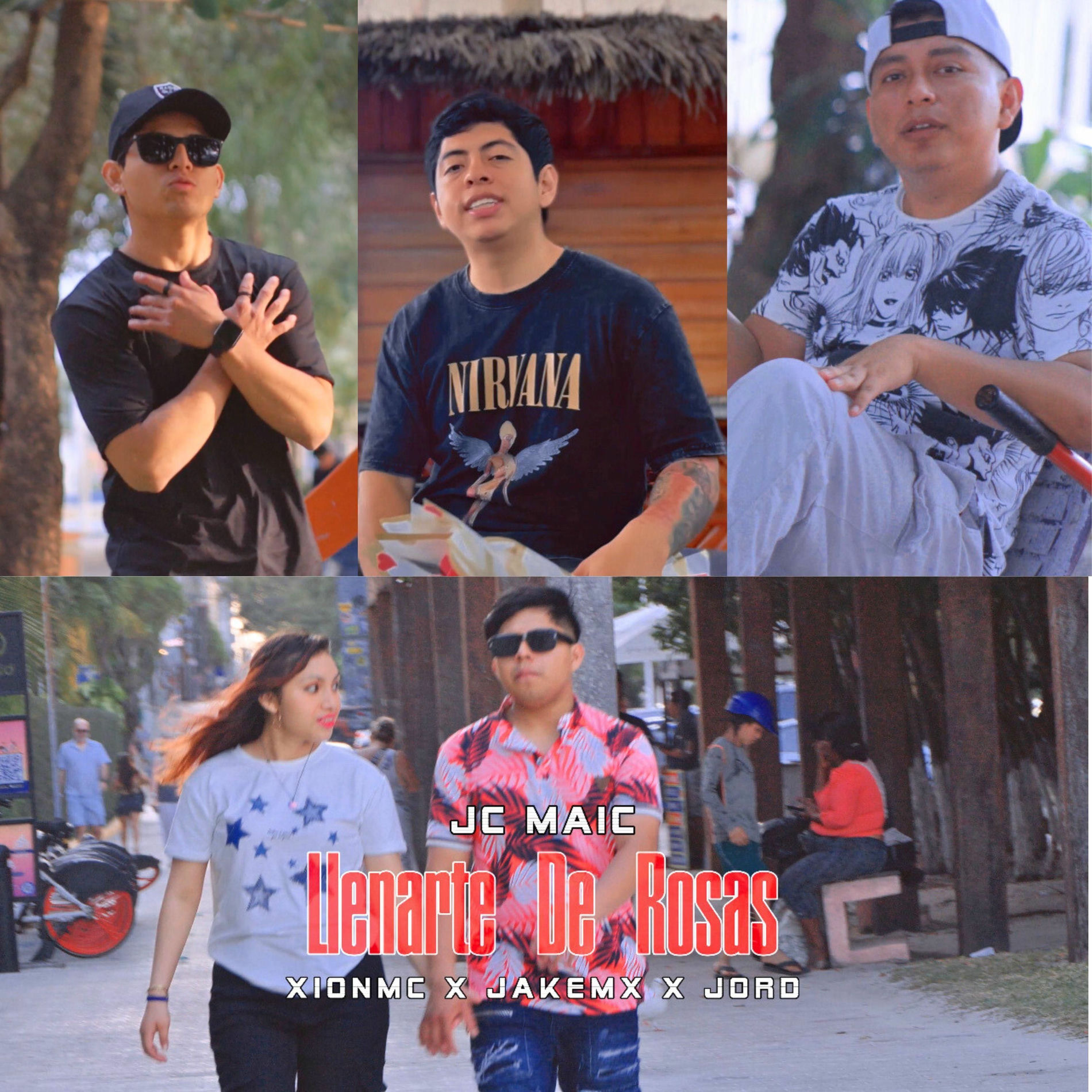 Album cover of LLENARTE DE ROSAS (feat. Xion Mc, Jake Mx & Jordi)