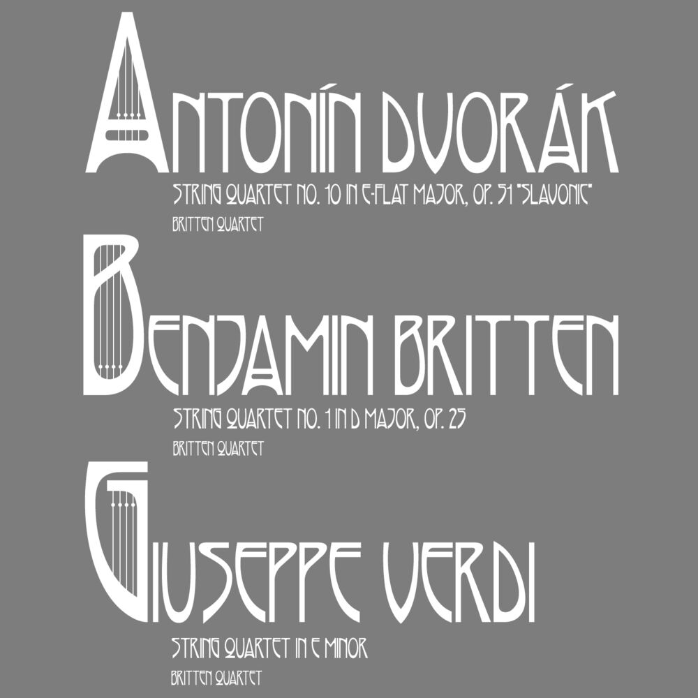 Picture of Dvorák: String Quartet No. 10, Verdi: String Quartet in E Minor & Britten: String Quartet No. 1