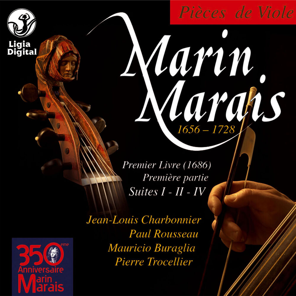 Picture of Marais: Pièces de viole du premier livre, Première partie, Suites No. 1, 2 & 4 (1686)