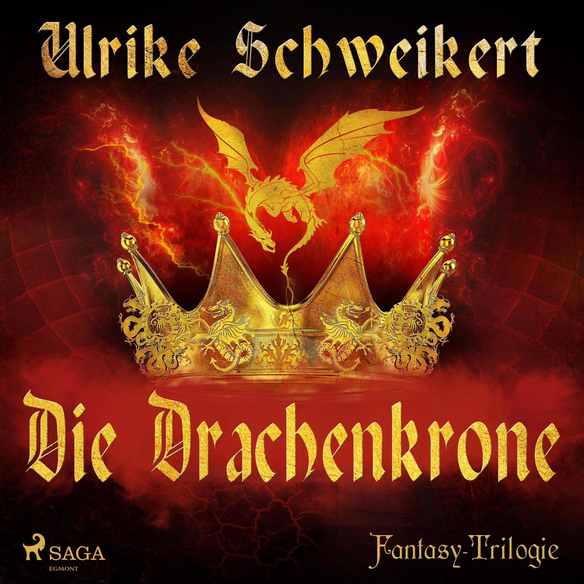 Album cover of Die Drachenkrone - Die Drachenkronen-Trilogie 1 (Ungekürzt)