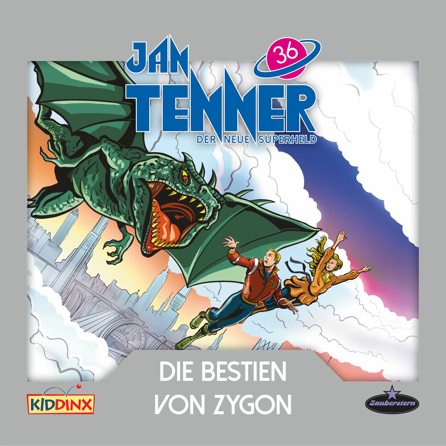 Album cover of Der neue Superheld - Folge 36: Die Bestien von Zygon