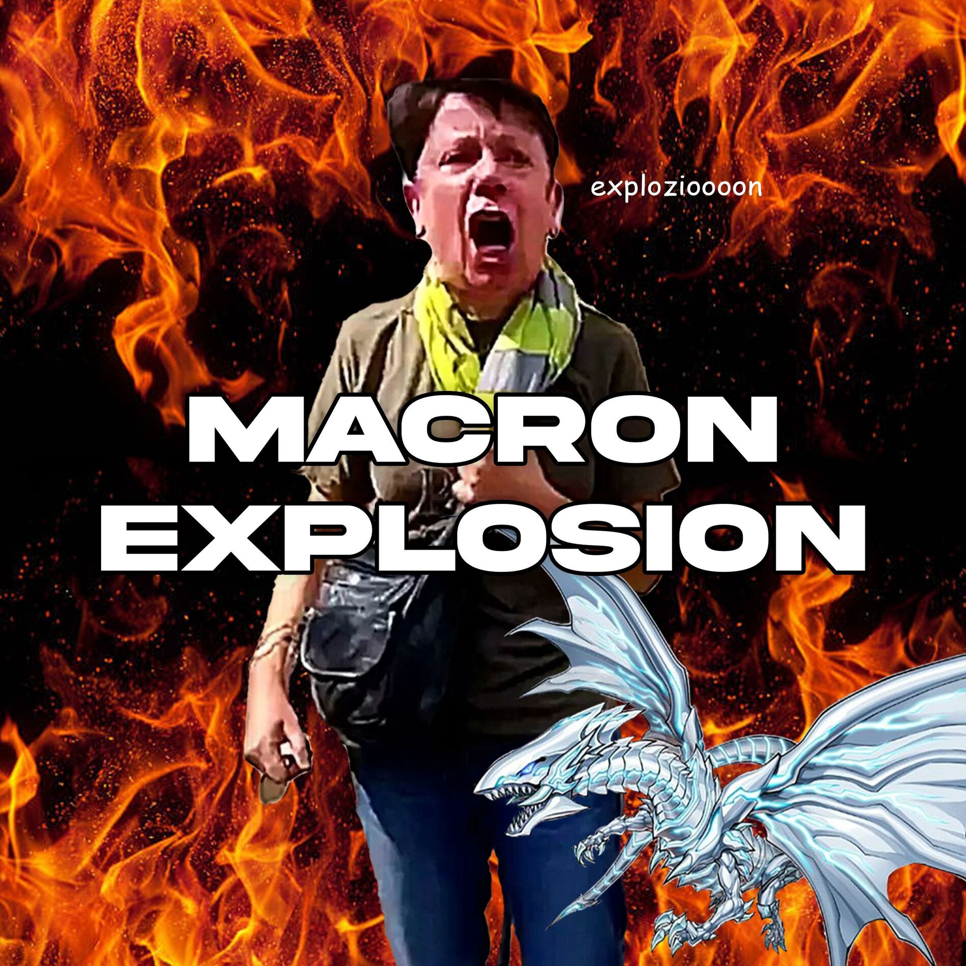 Album cover of Macron Explosion