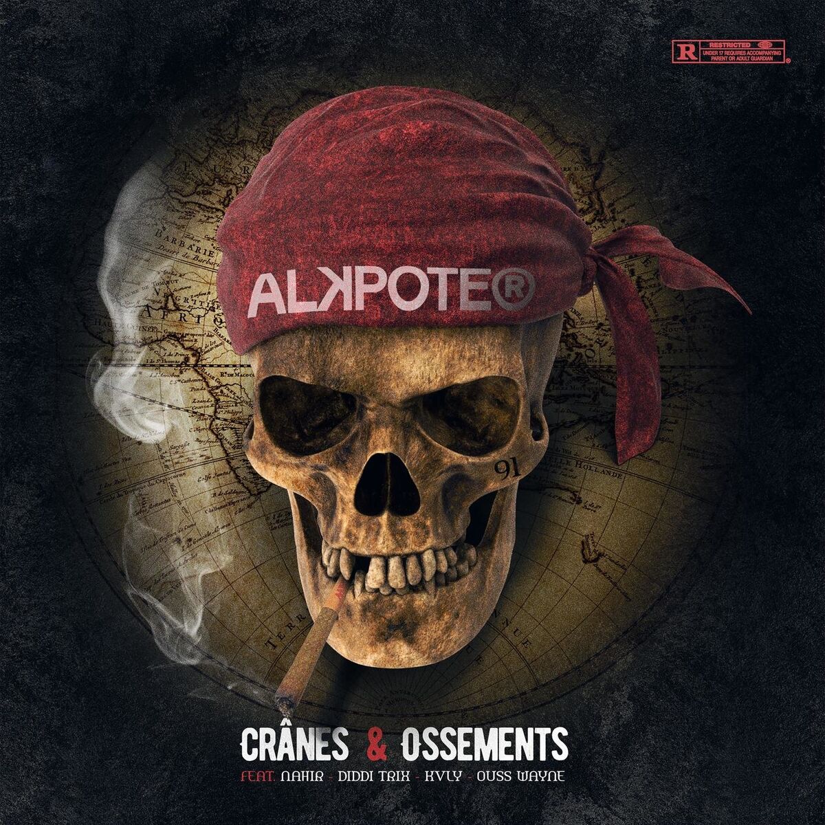 Album cover of Crânes & Ossements (feat. Nahir, Diddi Trix, Kvly & Ouss Wayne)