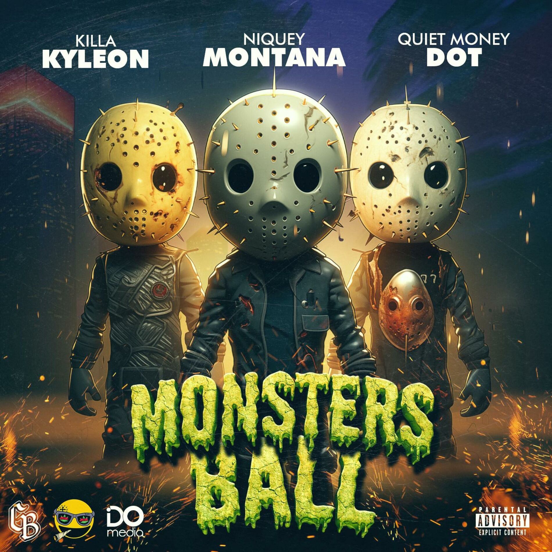 Album cover of Monsters Ball (feat. Killa Kyleon & Quiet Money Dot)