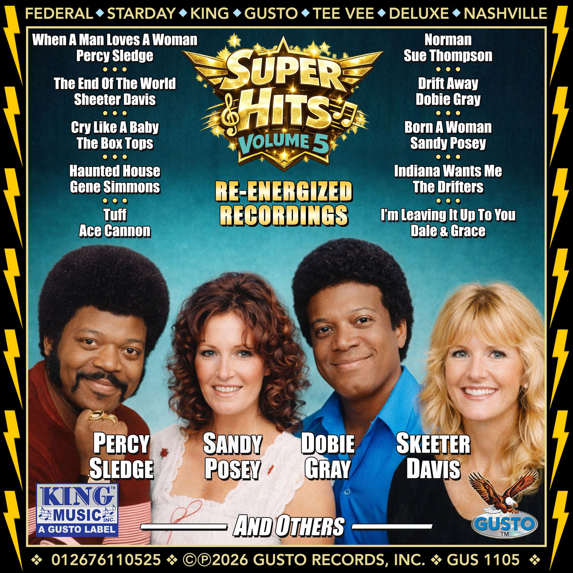 Album cover of Super Hits - Volume 5: Re-Energized Recordings