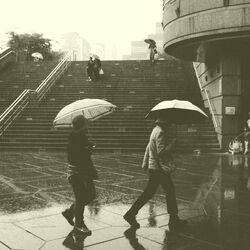 Cover of Music for Rainy Mornings - Sax Jazz