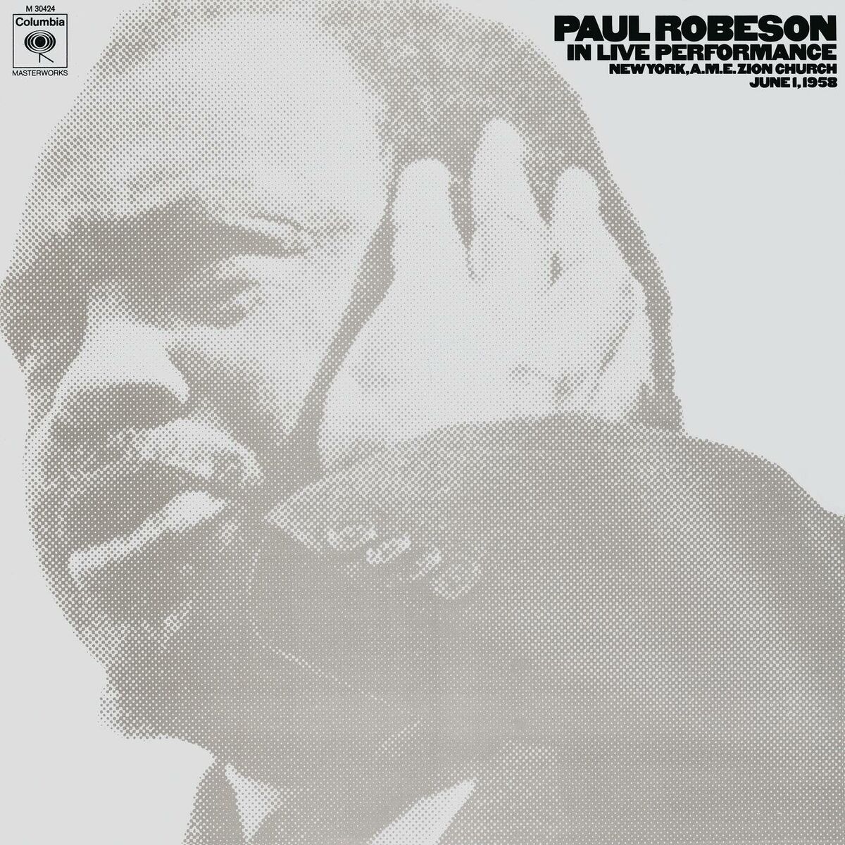 Album cover of Paul Robeson Live in New York 1958 (2024 Remastered Version)