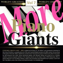 Cover of More Piano Giants, Vol. 7