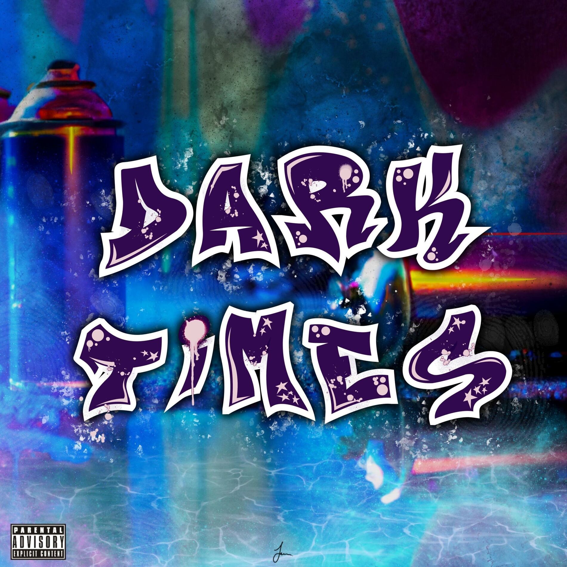 Album cover of dark times (feat. Ayo & Teo)