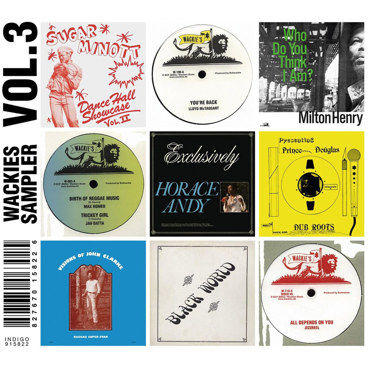 Album cover of Wackies Sampler, Vol. 3