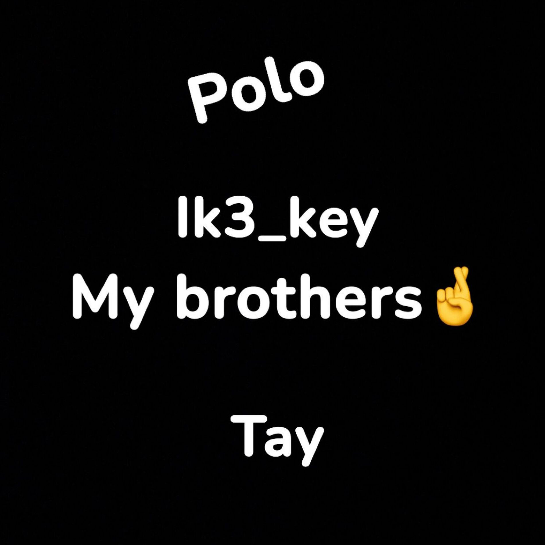 Album cover of My Brothers (feat. Ik3_key, Tay & Polo)
