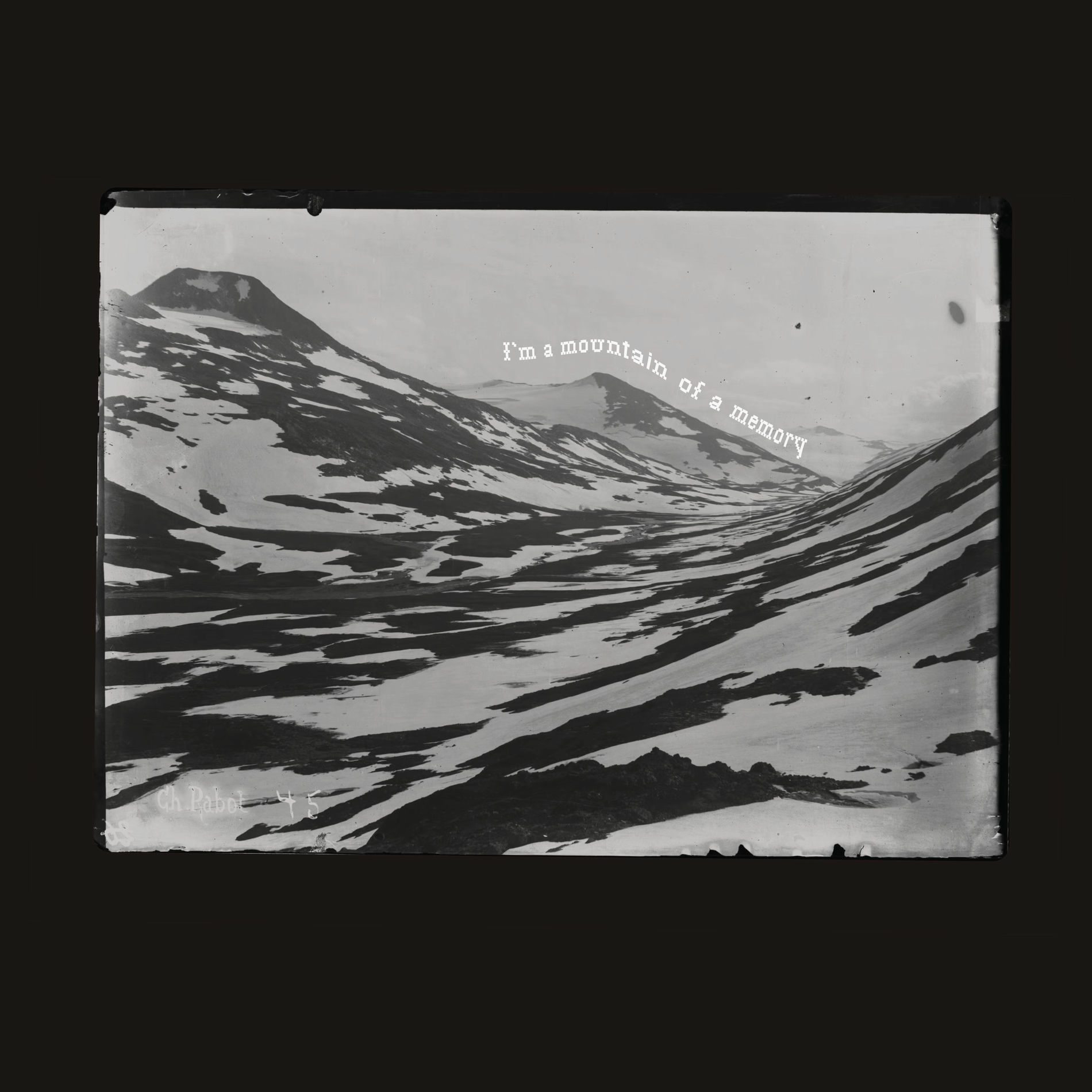 Album cover of mountain of a memory