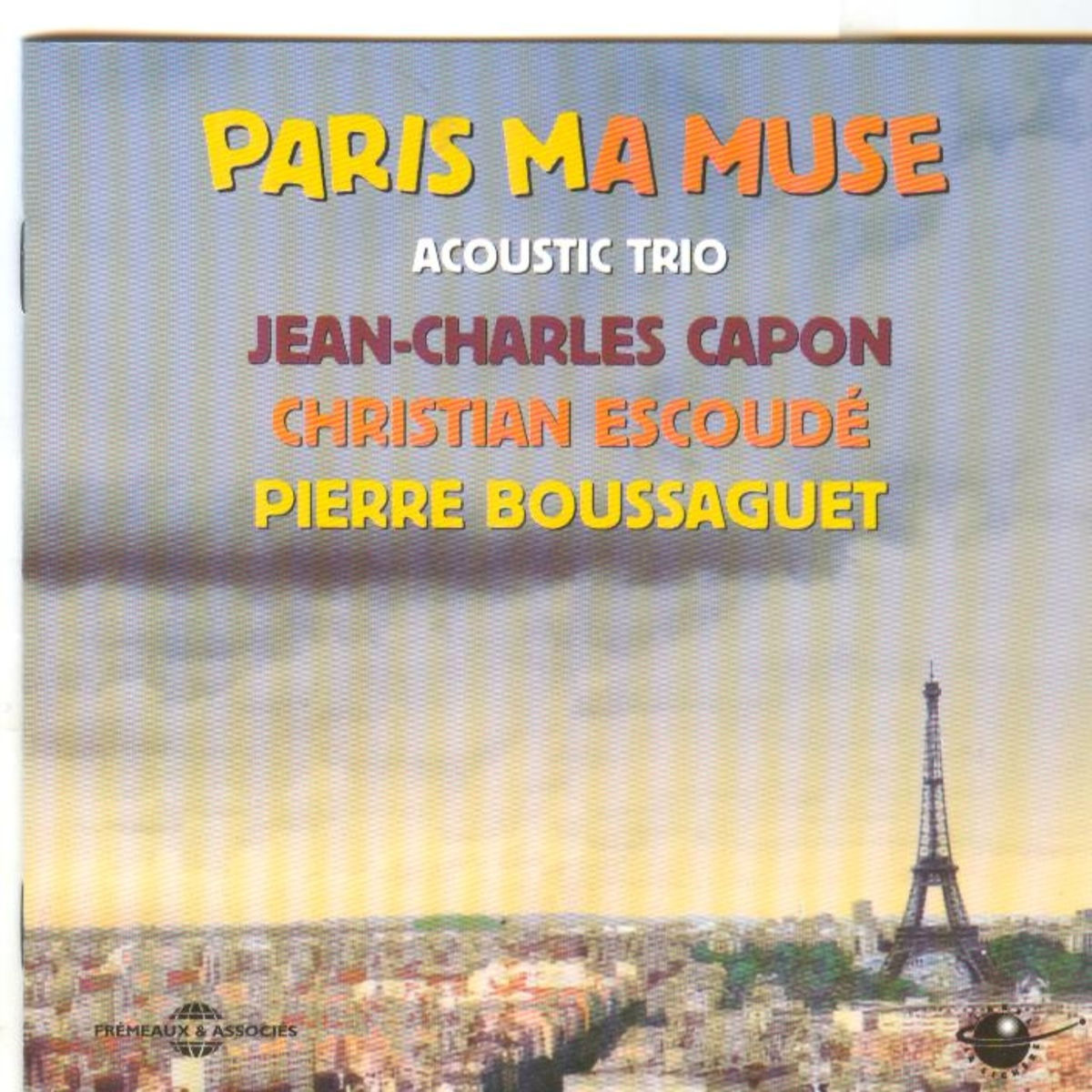 Album cover of Paris ma muse