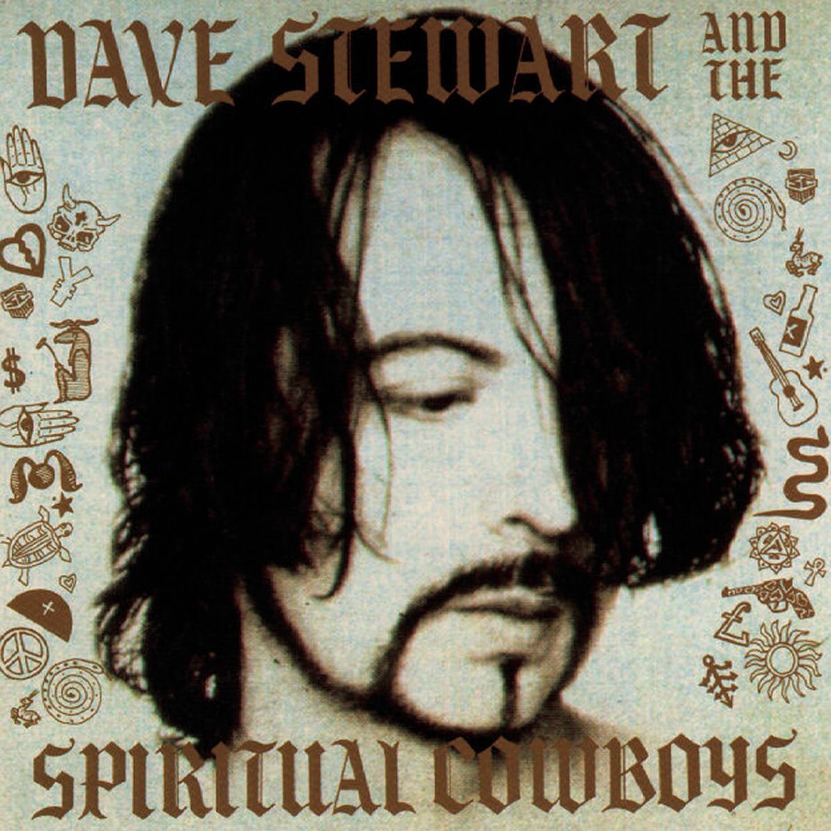 Album cover of Dave Stewart And The Spiritual Cowboys