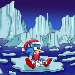 Cover of Ice Cap Zone: Act 2 - Christmas Lofi (From "Sonic the Hedgehog 3")