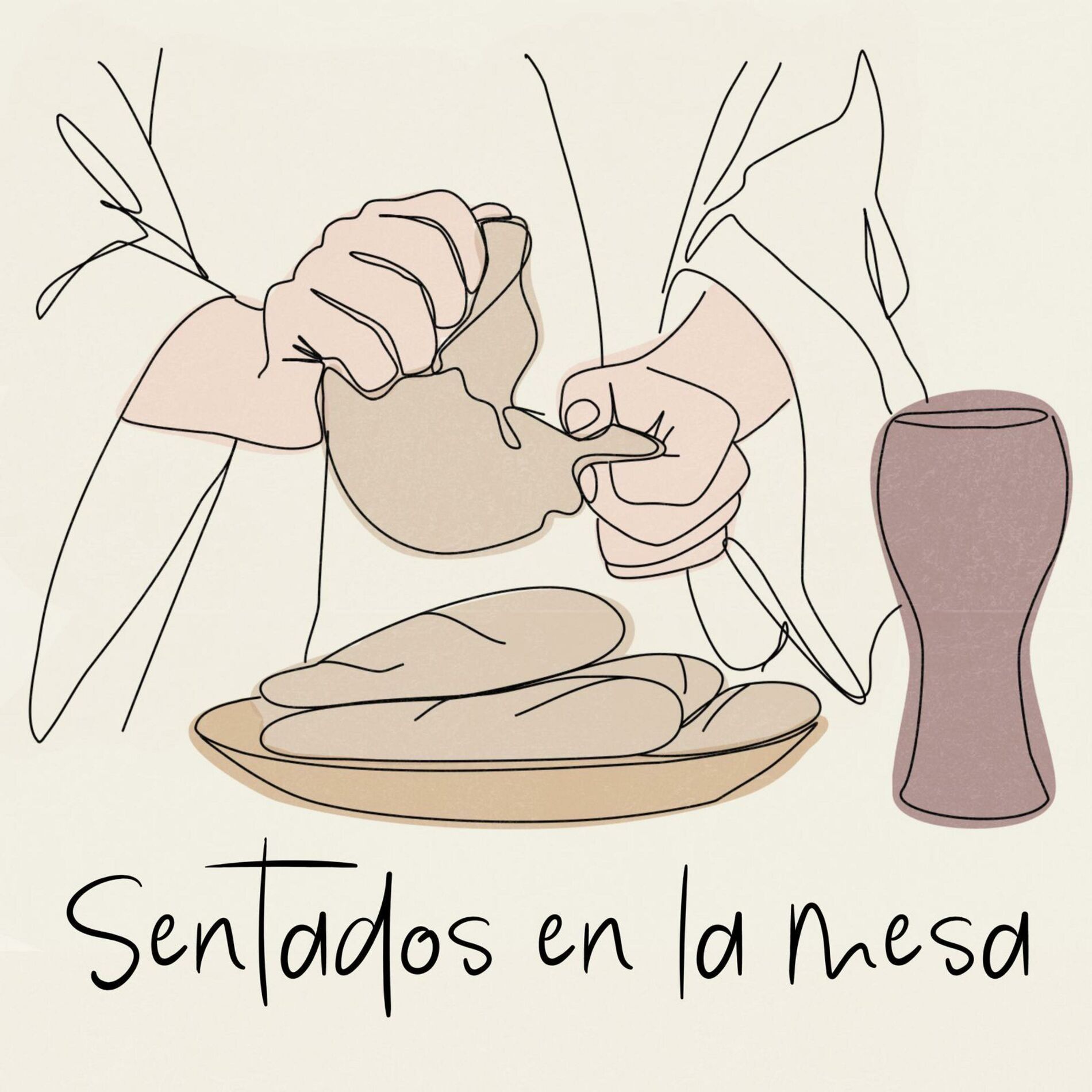 Album cover of Sentados en la Mesa