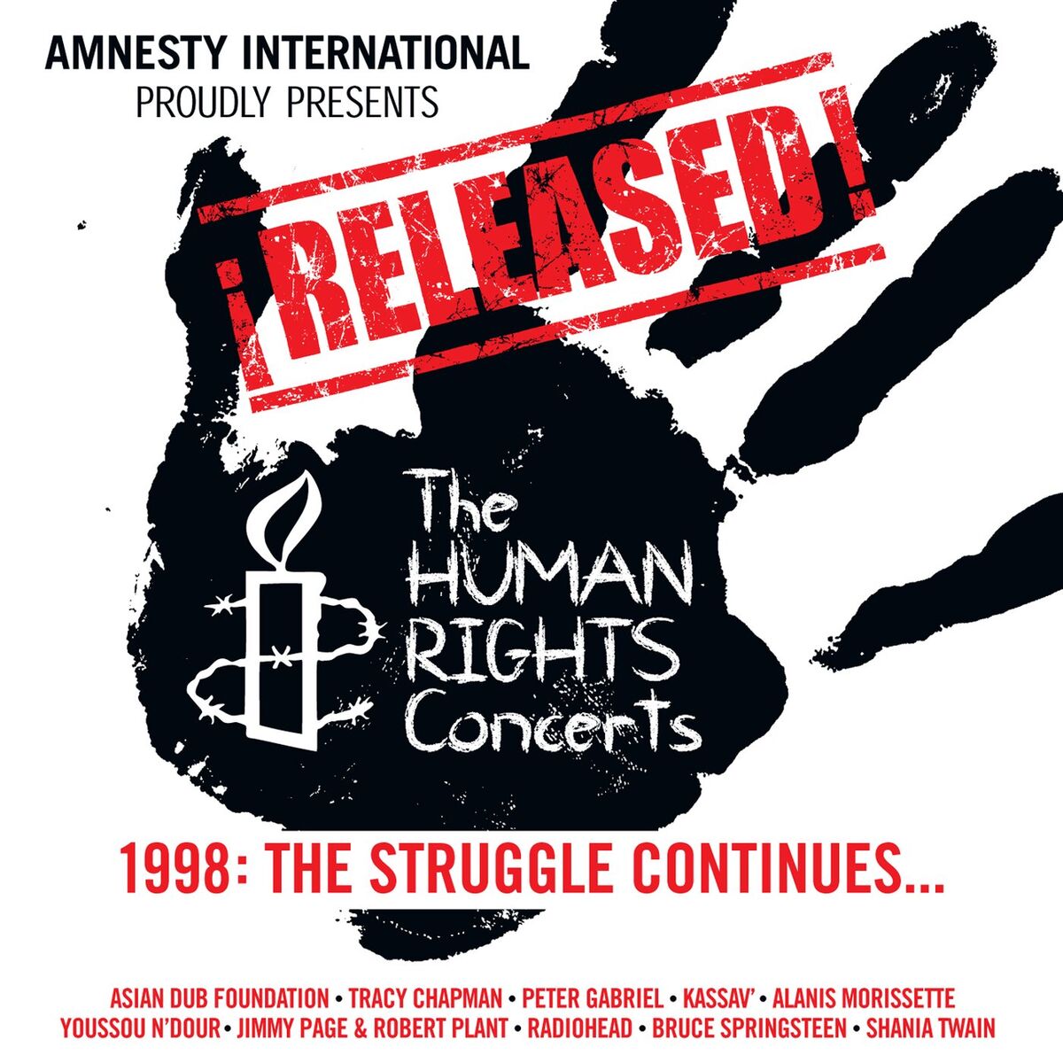 Album cover of ¡Released! The Human Rights Concerts - The Struggle Continues… (Live)