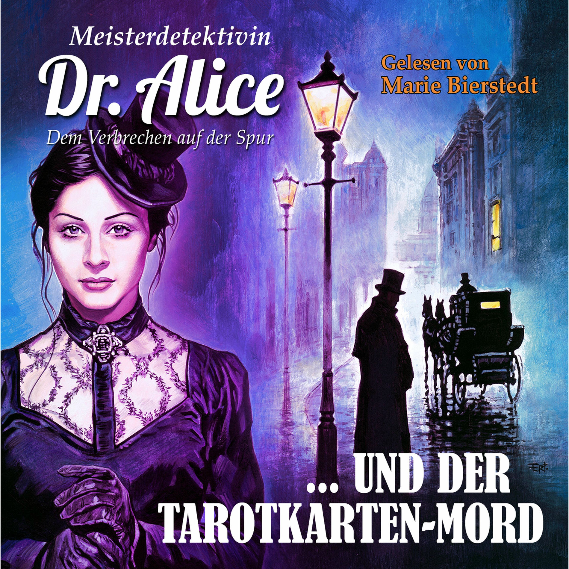 Album cover of Dem Verbrechen auf der Spur, Folge 42: Dr. Alice und der Tarotkarten-Mord