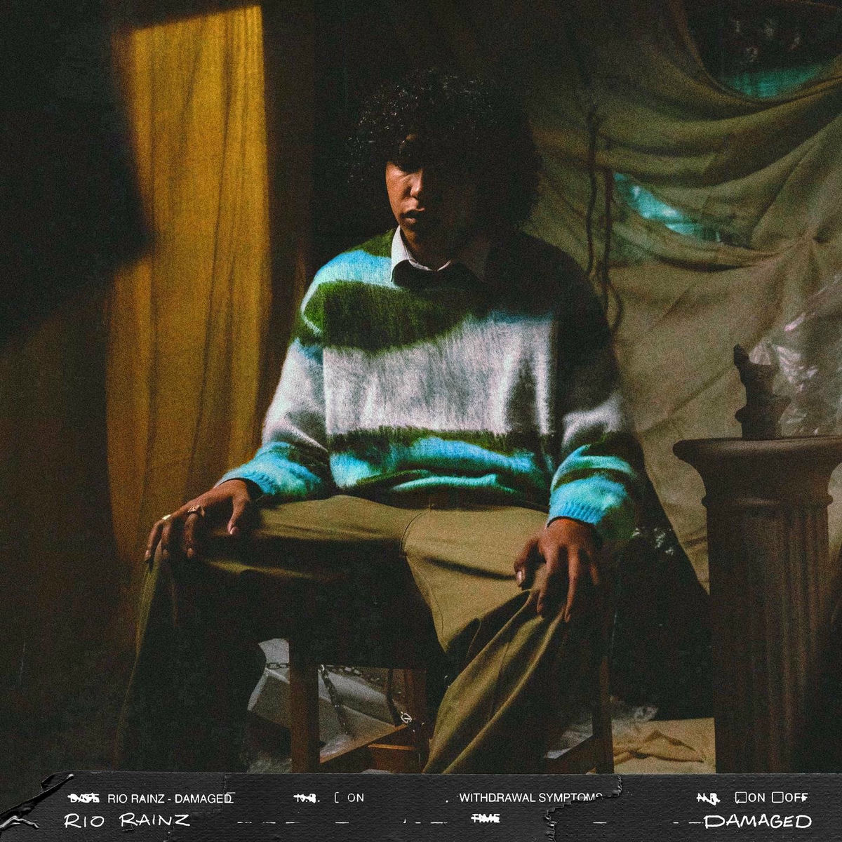 Album cover of damaged