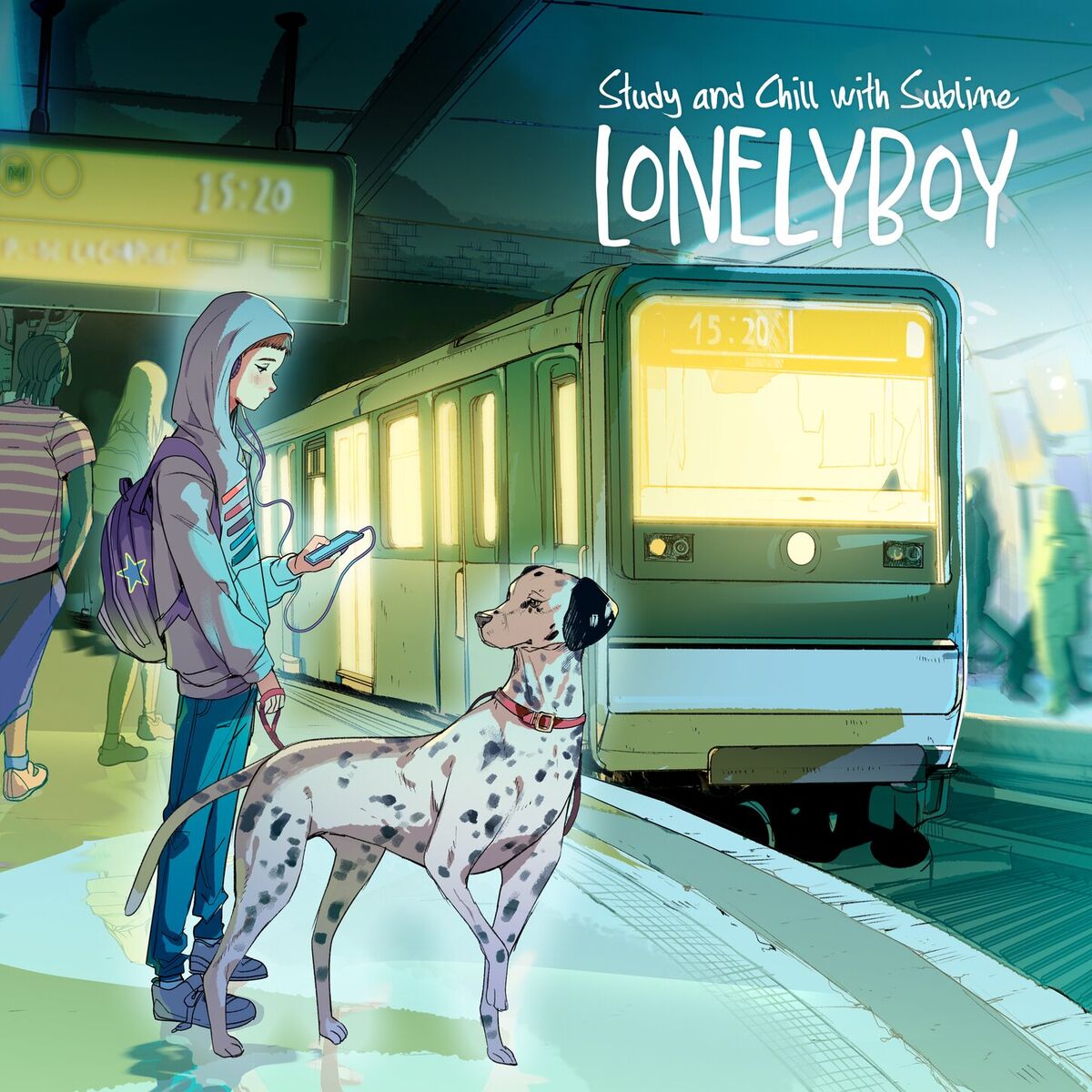 Album cover of study and chill with sublime